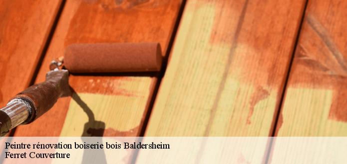 Les interventions de rénovation de la boiserie à Baldersheim dans le 68390