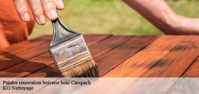 Les interventions de rénovation de la boiserie à Carspach dans le 68130