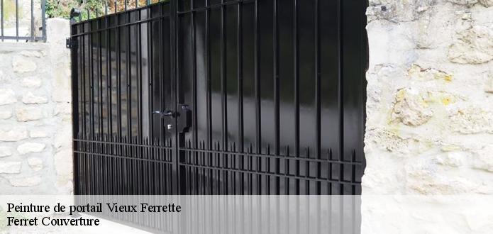 Les interventions de peinture pour les portails à Vieux Ferrette dans le 68480