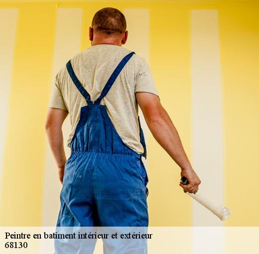 Les travaux de mise en place des plaques de ba 13 à Altkirch et ses environs